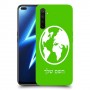 עולם כיסוי מגן קשיח בעיצוב אישי עם השם שלך ל Realme 6 Pro יחידה אחת סקרין מובייל