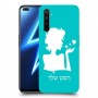אישה אהבה כיסוי מגן קשיח בעיצוב אישי עם השם שלך ל Realme 6 Pro יחידה אחת סקרין מובייל