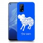 טלה כיסוי מגן קשיח בעיצוב אישי עם השם שלך ל Realme 7 5G יחידה אחת סקרין מובייל