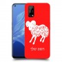 טלה כיסוי מגן קשיח בעיצוב אישי עם השם שלך ל Realme 7 5G יחידה אחת סקרין מובייל