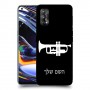 חצוצרה כיסוי מגן קשיח בעיצוב אישי עם השם שלך ל Realme 7 Pro יחידה אחת סקרין מובייל