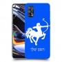 קשת כיסוי מגן קשיח בעיצוב אישי עם השם שלך ל Realme 7 Pro יחידה אחת סקרין מובייל