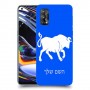 שור כיסוי מגן קשיח בעיצוב אישי עם השם שלך ל Realme 7 Pro יחידה אחת סקרין מובייל