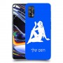 בתולה כיסוי מגן קשיח בעיצוב אישי עם השם שלך ל Realme 7 Pro יחידה אחת סקרין מובייל