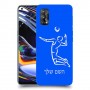 שחקן כדורעף כיסוי מגן קשיח בעיצוב אישי עם השם שלך ל Realme 7 Pro יחידה אחת סקרין מובייל