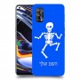 שלד כיסוי מגן קשיח בעיצוב אישי עם השם שלך ל Realme 7 Pro יחידה אחת סקרין מובייל