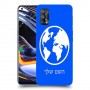 עולם כיסוי מגן קשיח בעיצוב אישי עם השם שלך ל Realme 7 Pro יחידה אחת סקרין מובייל