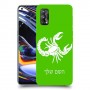 עקרב כיסוי מגן קשיח בעיצוב אישי עם השם שלך ל Realme 7 Pro יחידה אחת סקרין מובייל