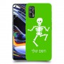 שלד כיסוי מגן קשיח בעיצוב אישי עם השם שלך ל Realme 7 Pro יחידה אחת סקרין מובייל