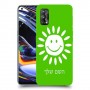 שמש כיסוי מגן קשיח בעיצוב אישי עם השם שלך ל Realme 7 Pro יחידה אחת סקרין מובייל