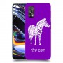 זברה כיסוי מגן קשיח בעיצוב אישי עם השם שלך ל Realme 7 Pro יחידה אחת סקרין מובייל