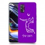 שחקן כדורעף כיסוי מגן קשיח בעיצוב אישי עם השם שלך ל Realme 7 Pro יחידה אחת סקרין מובייל