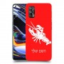 סרטן כיסוי מגן קשיח בעיצוב אישי עם השם שלך ל Realme 7 Pro יחידה אחת סקרין מובייל