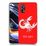 עקרב כיסוי מגן קשיח בעיצוב אישי עם השם שלך ל Realme 7 Pro יחידה אחת סקרין מובייל