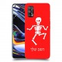 שלד כיסוי מגן קשיח בעיצוב אישי עם השם שלך ל Realme 7 Pro יחידה אחת סקרין מובייל