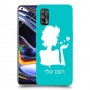 אישה אהבה כיסוי מגן קשיח בעיצוב אישי עם השם שלך ל Realme 7 Pro יחידה אחת סקרין מובייל