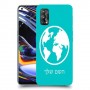 עולם כיסוי מגן קשיח בעיצוב אישי עם השם שלך ל Realme 7 Pro יחידה אחת סקרין מובייל