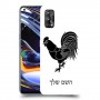 תרנגול כיסוי מגן קשיח בעיצוב אישי עם השם שלך ל Realme 7 Pro יחידה אחת סקרין מובייל