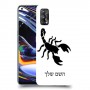 עקרב כיסוי מגן קשיח בעיצוב אישי עם השם שלך ל Realme 7 Pro יחידה אחת סקרין מובייל