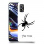 עכביש כיסוי מגן קשיח בעיצוב אישי עם השם שלך ל Realme 7 Pro יחידה אחת סקרין מובייל