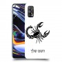 עקרב כיסוי מגן קשיח בעיצוב אישי עם השם שלך ל Realme 7 Pro יחידה אחת סקרין מובייל