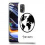 עולם כיסוי מגן קשיח בעיצוב אישי עם השם שלך ל Realme 7 Pro יחידה אחת סקרין מובייל