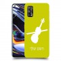 כינור כיסוי מגן קשיח בעיצוב אישי עם השם שלך ל Realme 7 Pro יחידה אחת סקרין מובייל