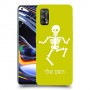 שלד כיסוי מגן קשיח בעיצוב אישי עם השם שלך ל Realme 7 Pro יחידה אחת סקרין מובייל