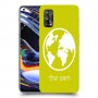 עולם כיסוי מגן קשיח בעיצוב אישי עם השם שלך ל Realme 7 Pro יחידה אחת סקרין מובייל