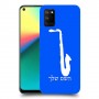 סקספון כיסוי מגן קשיח בעיצוב אישי עם השם שלך ל Realme 7i יחידה אחת סקרין מובייל