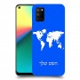 מפת העולם כיסוי מגן קשיח בעיצוב אישי עם השם שלך ל Realme 7i יחידה אחת סקרין מובייל