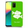 דגים כיסוי מגן קשיח בעיצוב אישי עם השם שלך ל Realme 7i יחידה אחת סקרין מובייל