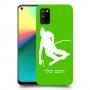 סקִי כיסוי מגן קשיח בעיצוב אישי עם השם שלך ל Realme 7i יחידה אחת סקרין מובייל
