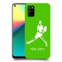 שחקן טניס כיסוי מגן קשיח בעיצוב אישי עם השם שלך ל Realme 7i יחידה אחת סקרין מובייל