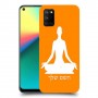 יוגה כיסוי מגן קשיח בעיצוב אישי עם השם שלך ל Realme 7i יחידה אחת סקרין מובייל