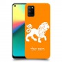 אריה כיסוי מגן קשיח בעיצוב אישי עם השם שלך ל Realme 7i יחידה אחת סקרין מובייל