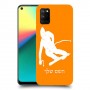 סקִי כיסוי מגן קשיח בעיצוב אישי עם השם שלך ל Realme 7i יחידה אחת סקרין מובייל