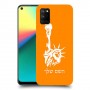 פסל החירות כיסוי מגן קשיח בעיצוב אישי עם השם שלך ל Realme 7i יחידה אחת סקרין מובייל