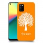 עץ כיסוי מגן קשיח בעיצוב אישי עם השם שלך ל Realme 7i יחידה אחת סקרין מובייל