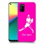 שחקן טניס כיסוי מגן קשיח בעיצוב אישי עם השם שלך ל Realme 7i יחידה אחת סקרין מובייל
