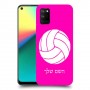 כדורעף - כדור כיסוי מגן קשיח בעיצוב אישי עם השם שלך ל Realme 7i יחידה אחת סקרין מובייל