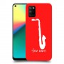 סקספון כיסוי מגן קשיח בעיצוב אישי עם השם שלך ל Realme 7i יחידה אחת סקרין מובייל