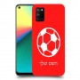 כדורגל - כדור כיסוי מגן קשיח בעיצוב אישי עם השם שלך ל Realme 7i יחידה אחת סקרין מובייל