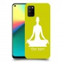 יוגה כיסוי מגן קשיח בעיצוב אישי עם השם שלך ל Realme 7i יחידה אחת סקרין מובייל