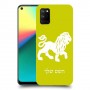 אריה כיסוי מגן קשיח בעיצוב אישי עם השם שלך ל Realme 7i יחידה אחת סקרין מובייל