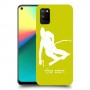 סקִי כיסוי מגן קשיח בעיצוב אישי עם השם שלך ל Realme 7i יחידה אחת סקרין מובייל