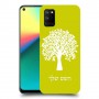 עץ כיסוי מגן קשיח בעיצוב אישי עם השם שלך ל Realme 7i יחידה אחת סקרין מובייל