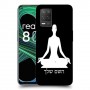 יוגה כיסוי מגן קשיח בעיצוב אישי עם השם שלך ל Realme 8 5G יחידה אחת סקרין מובייל