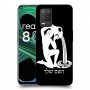 דלי כיסוי מגן קשיח בעיצוב אישי עם השם שלך ל Realme 8 5G יחידה אחת סקרין מובייל