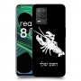 סרטן כיסוי מגן קשיח בעיצוב אישי עם השם שלך ל Realme 8 5G יחידה אחת סקרין מובייל